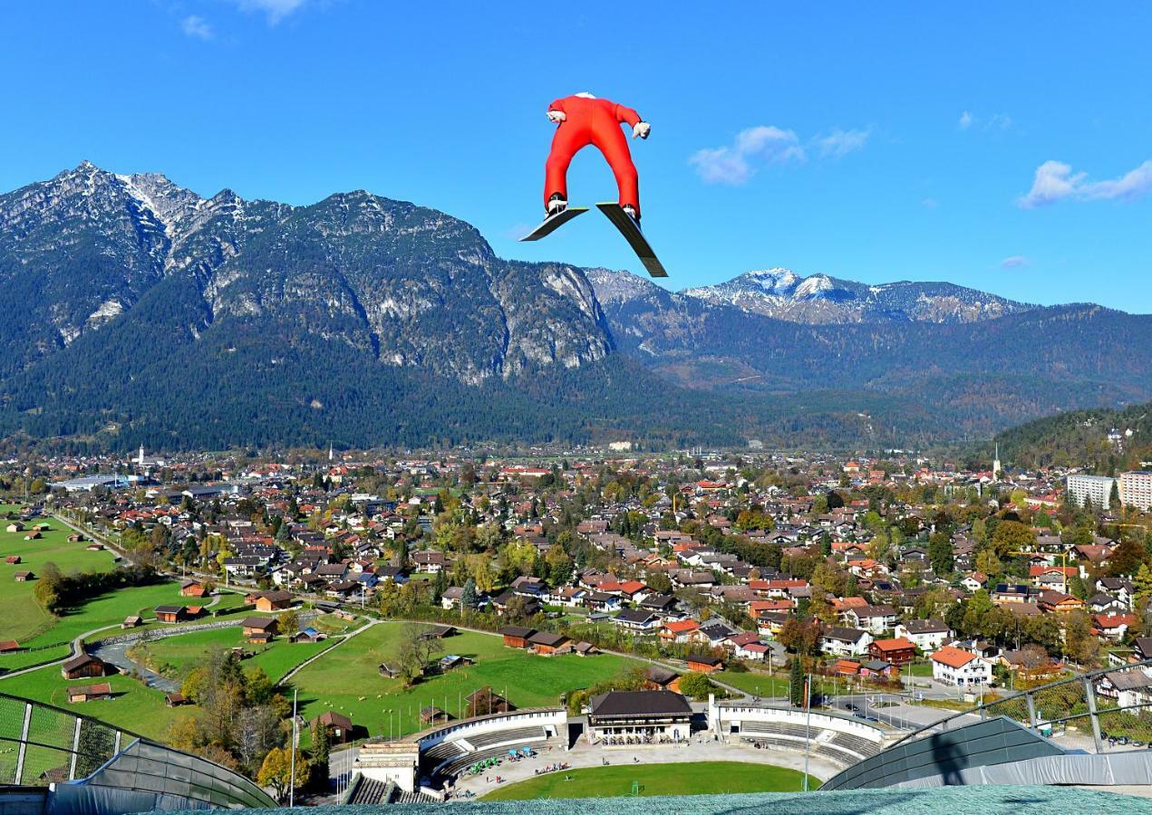 Olympiahaus Hotel Garmisch-Partenkirchen járás Kültér fotó