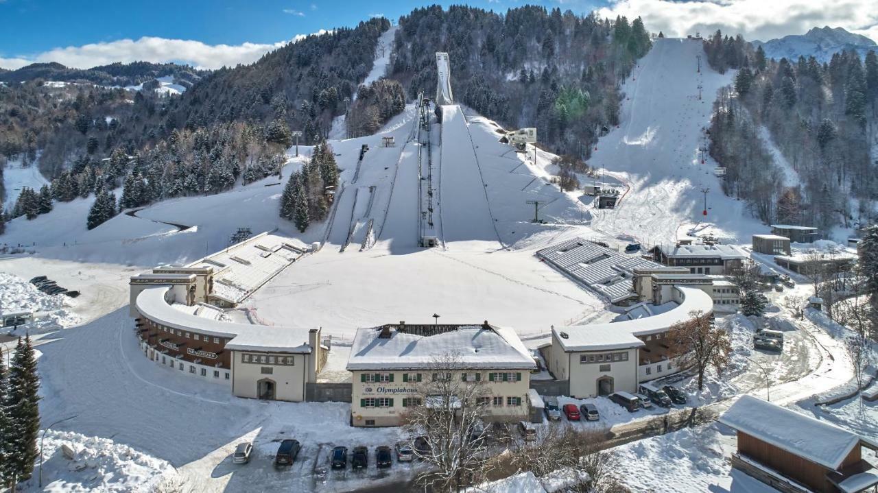 Olympiahaus Hotel Garmisch-Partenkirchen járás Kültér fotó